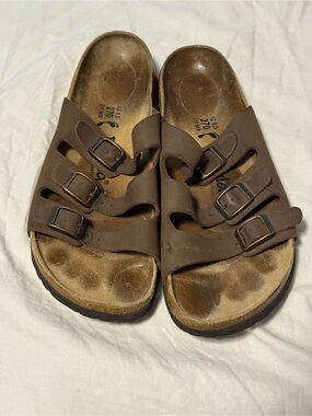 Betula by Birkenstock 11w 9m 42 euro Triple-Buckle Slide Sandals